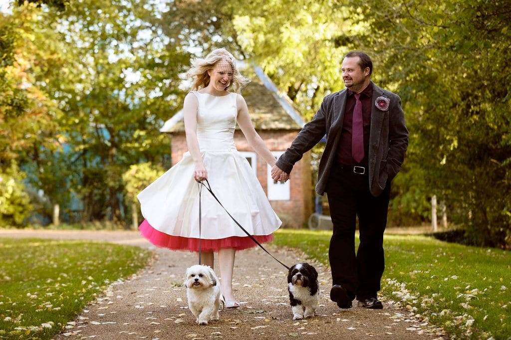 Pumpkin Holistics owner Sarah Gillespie on her wedding day